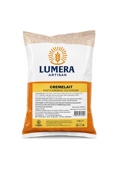 Lumera Cremelait Pasta Karışımı Toz Krema 1 Kg