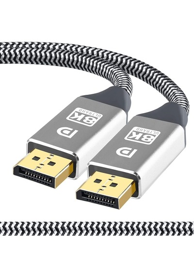 Alfais 4792 3 Metre 8k Displayport Kablosu Dp 1.4 Erkek Erkek