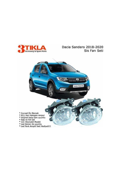 Dacia Sandero 2018-2020 Sis Farı Seti Oem:261500097R