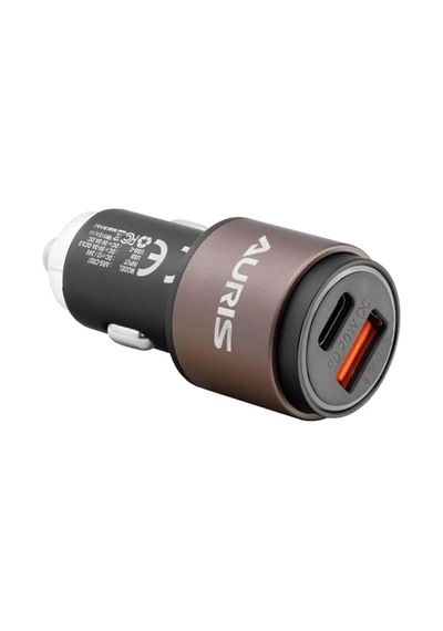 Araç Şarj Cihazı Oto Çakmaklık Şarjı Usb Pd 20 Watt Hızlı Şarj Qc 3.0 Usb + Usb C 2 Port Araç Şarjı