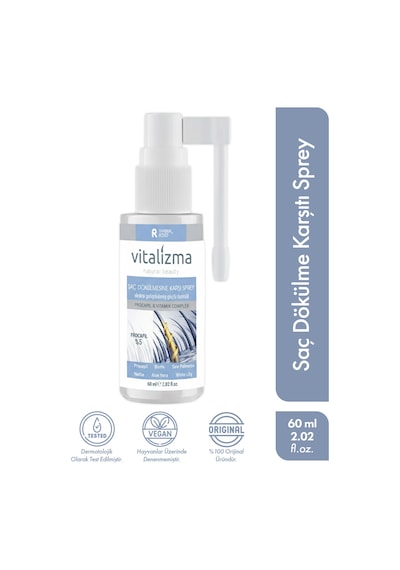 Vitalizma Saç Dökülmesine Karşı %5 Procapil Sprey 60 ML