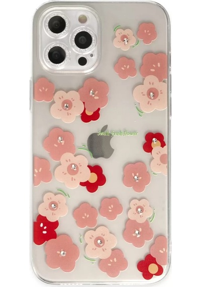 Newface Apple İphone 12 Pro Max Kılıf Lucky Silikon - Lucky 3 Şeffaf