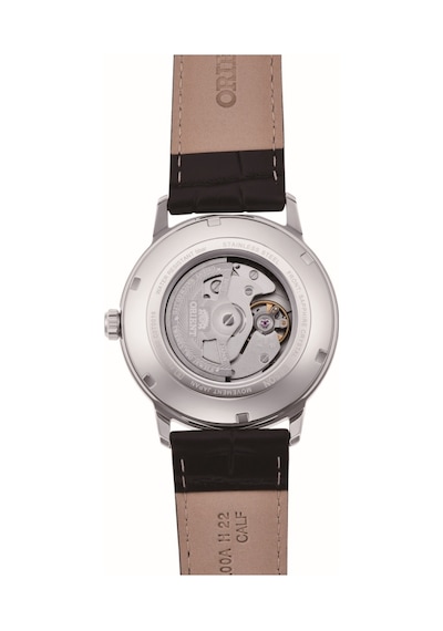 Orient Ra-ac0f11l30b Otomatik Deri Siyah Lacivert Kadran Safir Cam 42 Mm Erkek Kol Saati Gri