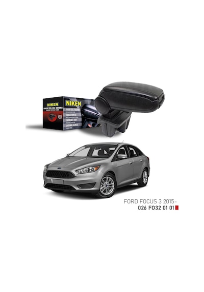 Niken Araca Özel Kolçak Ford Focus Iıı 3 2015 - 2018 Arası Siyah