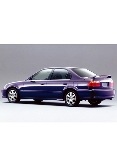 Honda Civic Krom Cam Çıtası Tk 1996-2002 4Prç Paslanmaz Çelik N11.4480