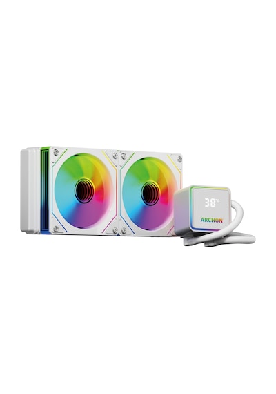Archon Forza 240mm A-rgb Cpu Soğutucu Sıvı Soğutma Sistemi Beyaz