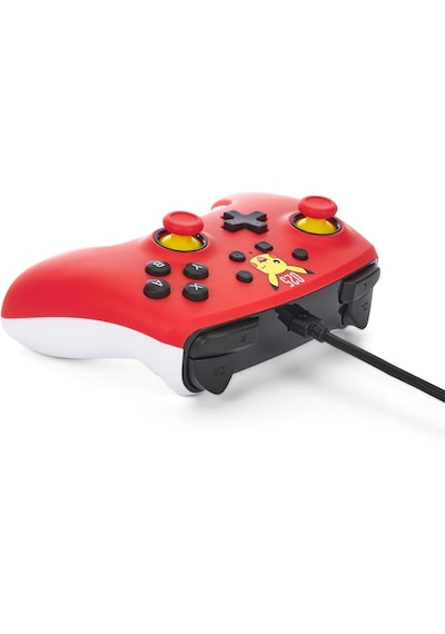 Nintendo Switch Oyun Kolu Kablolu Lisanslı Laughing Pikachu Pokemon 025 Powera Oled, Switch 2