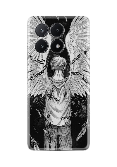 Poco X6 5g Kılıf Desenli Silikon Platinium Series Angel 1883