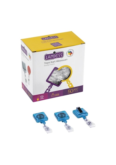 Lamiess Lms 341 Kare Yoyo Mavi 50'Li