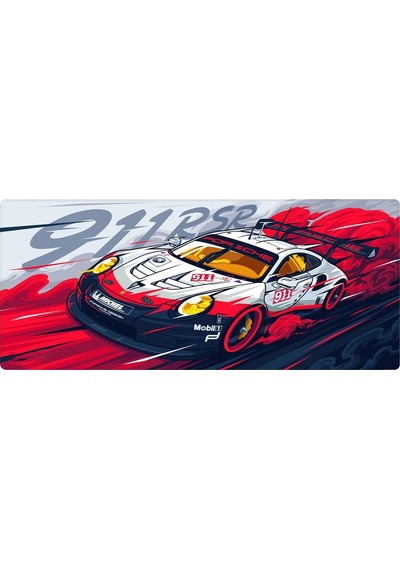 Gaming Mouse Pad 70x30 Cm Xl Büyük Dikişli Kenar Speed Oyuncu Mouse Pad 911rsr, 70x30 Cm