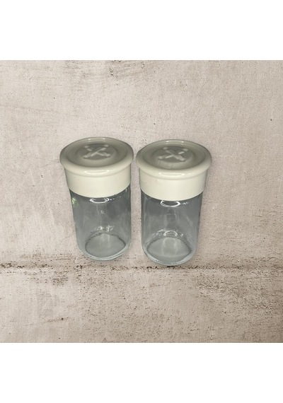 Cam Tuzluk 2 Adet Plastik Kapaklı Kutuludur - 75 Cc Çok Renkli 33413517