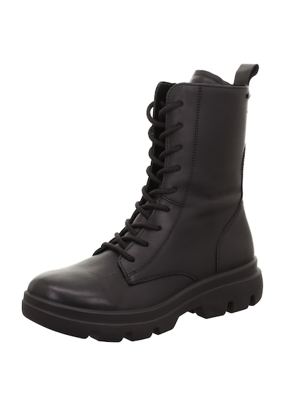 Legero 2-000290 Angelina Kadın Siyah Deri Gore-tex Bot Siyah