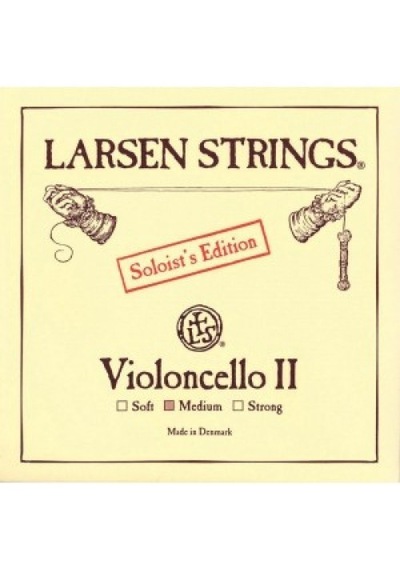 Larsen 639424 Soloist Çello Re D Teli Medium Sıcak Ve Kadifemsi Ton Geçişleri Uzun Ömürlü Akort Kararlılığı