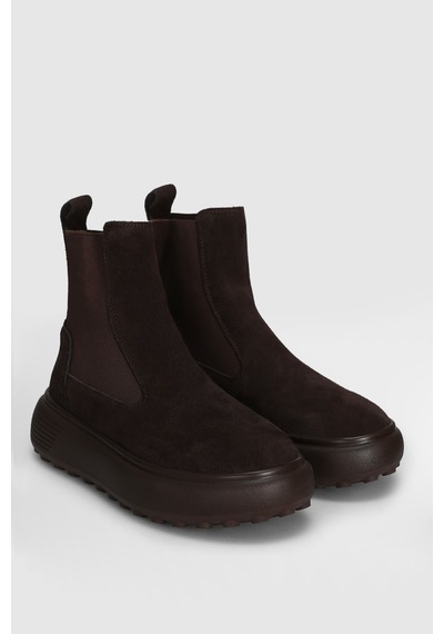 Lufian 122230048 Monıca Unisex Deri Bot Kahverengi