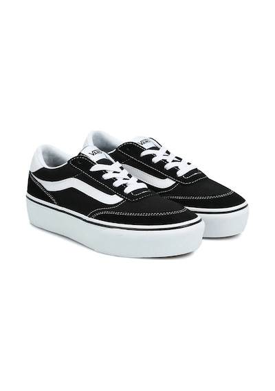 Vans Brooklyn Ls Platform Siyah Kadın Sneaker 000000000102233309 Siyah