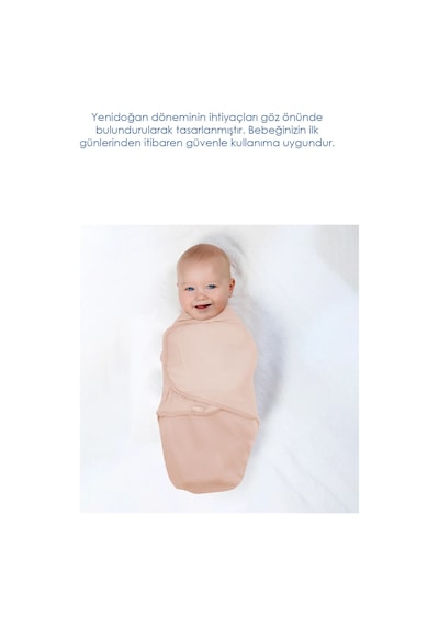 Babyjem Soft Pratik Penye Kundak Somon %100 Pamuk