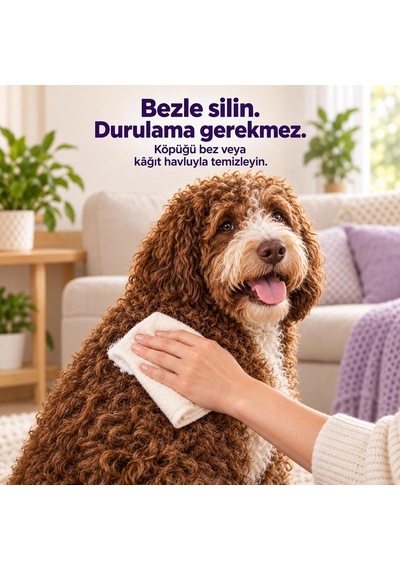 Melomypet Köpekler İçin Durulanmayan Köpük Şampuan, 150 Ml
