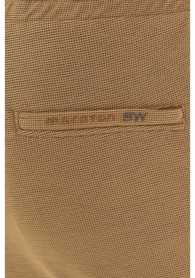 Maraton Sportswear Regular Erkek Ribana Paça Basic Koyu Bej Eşofman Altı 20922-koyu Bej Koyu Bej