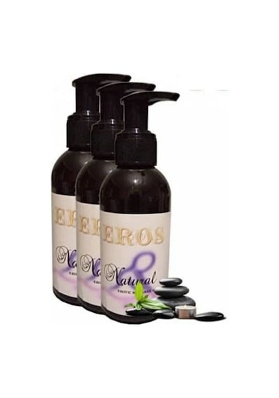Eros 3 Adet 120 Ml Natural Eros Masaj Yağı