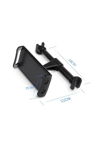 River World 360 Derece Dönebilen Oto Koltuk Arkası Tablet Telefon Tutucu Ayarlanabilir Stand
