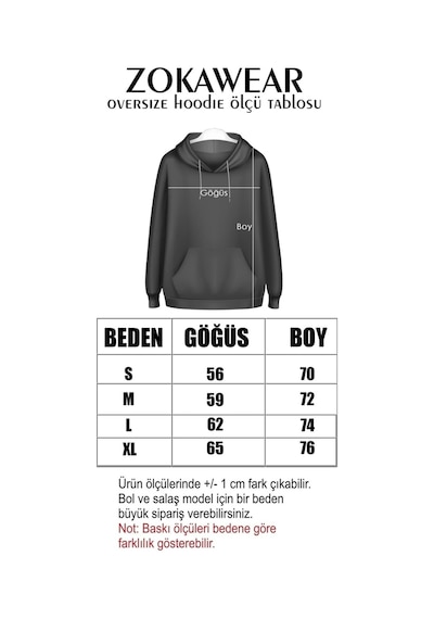 Startmore Oversize Unisex Siyah Cristiano Ronaldo Hoodie Siyah