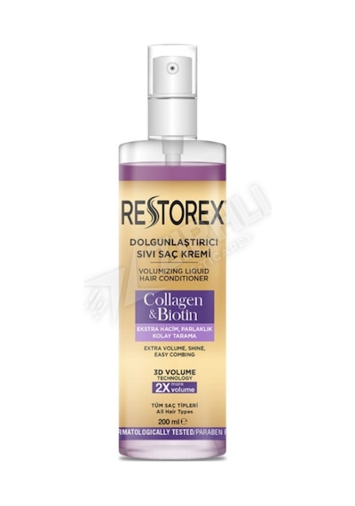 3 Adet Restorex Dolgunlaştırıcı Sıvı Saç Kremi 200 Ml