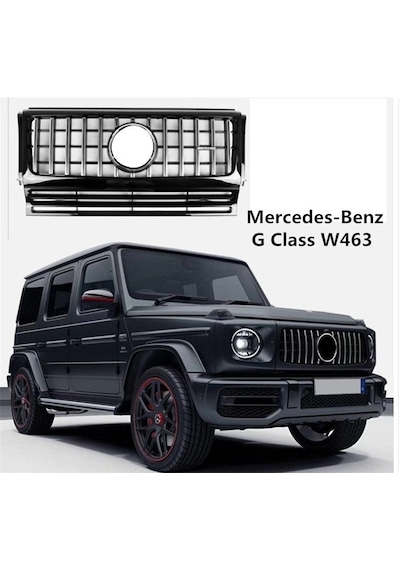 Mercedes W463 Gtr Ön Panjur Izgara Seti Amg 2011+ G Serisi