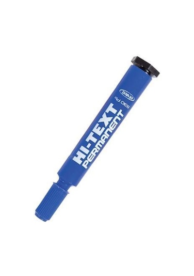 Hı-Text Permanent M. Yuvarlak Uç Mavi  830Pb