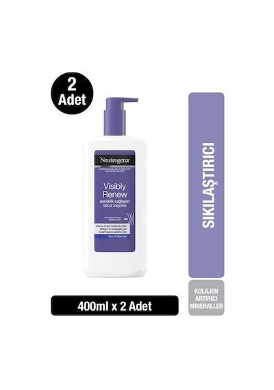 Neutrogena Visibly Renew Vücut Losyonu 400 ML x2