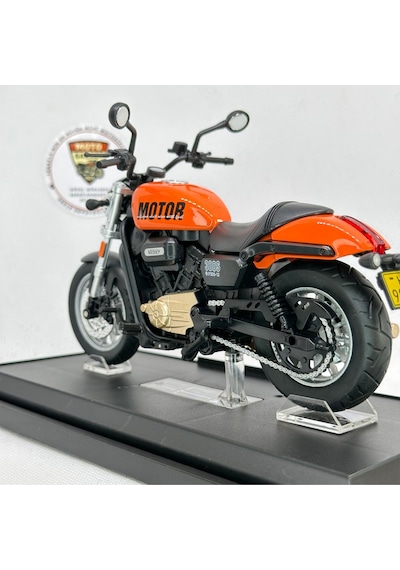 Qj Motor Srv 300 1:12 Ölçek Sesli & Işıklı Diecast Motosiklet Model