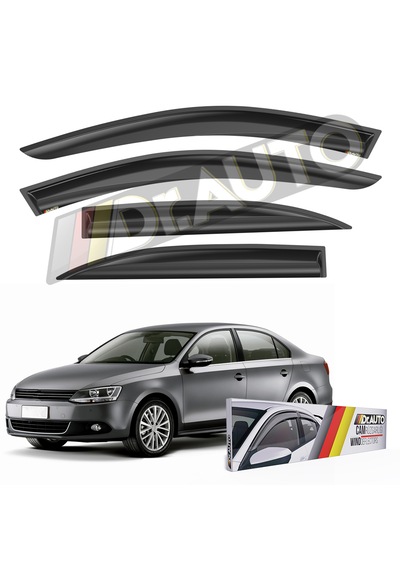 Volkswagen Jetta 2011-2018 Cam Rüzgarlığı 4'lü