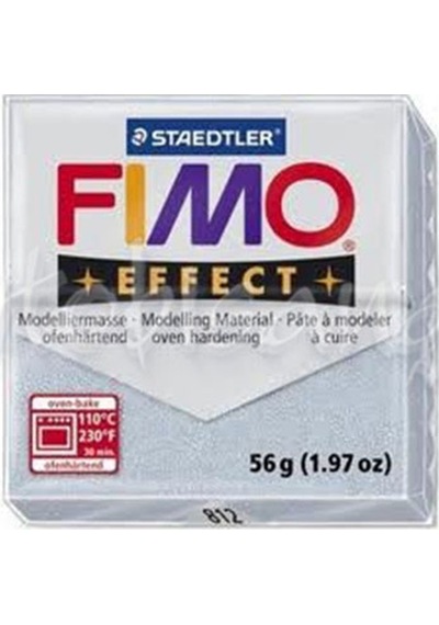 Fimo Effect Polimer Kil 57G No 812 Glitter Silver