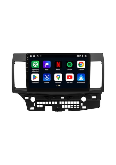 Mitsubishi Lancer 2008-2017 Android Multimedya Carplay Android Auto Navigasyon 6gb Ram 64gb 10"
