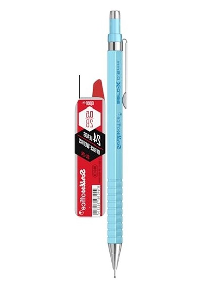 0.5 Mm Açık Mavi Versatil Kalem Ve Sl-24 Min 2b Blister Seti