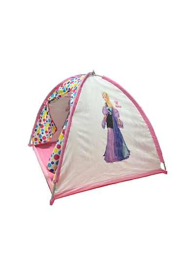 Abbie Eko Fashion Mavi Elbise Oyun Çadırı Bzi Pembe