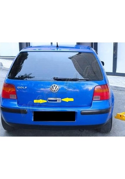 Db Chrome Vw Golf 4 Bagaj Açma Nikelajı 1998-2004 2 Parça  P.Çelik