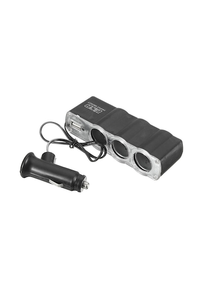 Çakmaklık Çoğaltıcı Oto Araç Kablolu 3Lü ve Usb Girişli