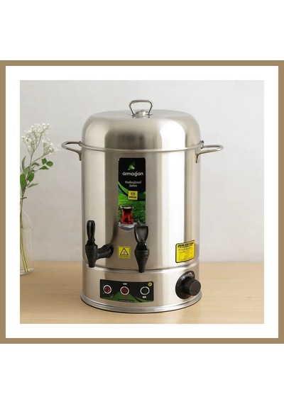 Bezos 12 L Elektrikli Çay Otomatı Çift Musluk 2000w 22