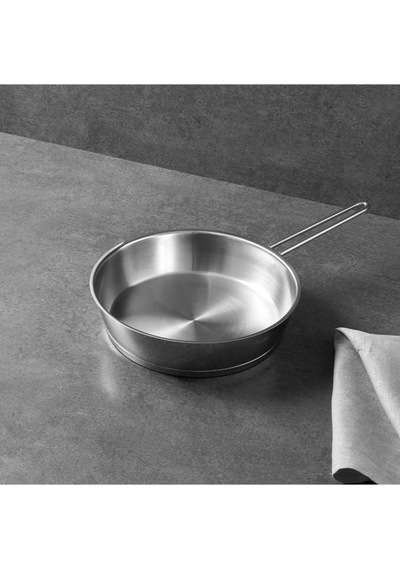 Hisar Teos Çelik Tava 24 Cm Metal