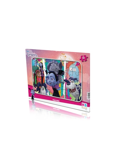 Disney Vampirina Lisanslı Frame Puzzle Yapboz 24 Parça