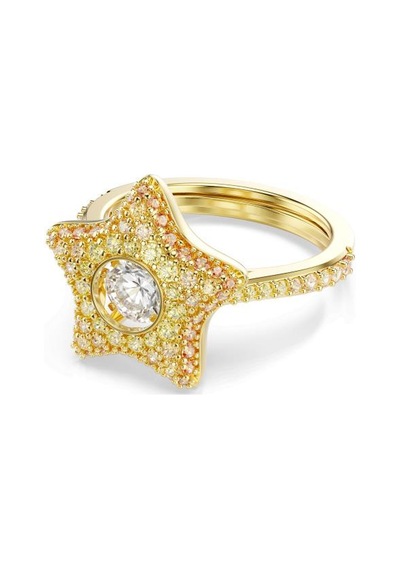 5767346 Swarovski Yüzük Sublıma:rıng Star Whıte/gos 55-60 Metalik