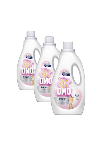 Bebek Sıvı Deterjan 1500 Ml 3 Paketi