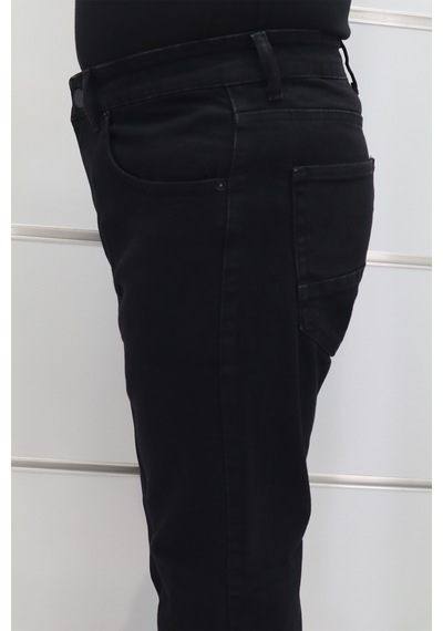 Hacker Dmctekstil Erkek Siyah Yüksek Bel Rahat Kesim Boru Paça Büyük Beden Jean Pantolon Siyah Hacker Dmctekstil Erkek Siyah Yüksek Bel Rahat Kesim Boru Paça Büyük Beden Jean Pantolon Siyah