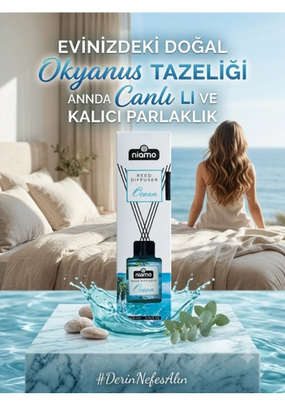 Dofix Niamo Okyanus Kokulu Çubuklu Oda Kokusu 110 Ml