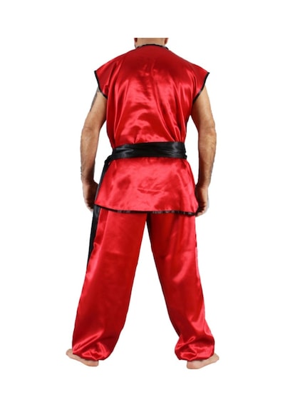 Dosmai Sıfır Kol Wushu Nançuan Elbisesi Kırmızı Vs111 Kırmızı