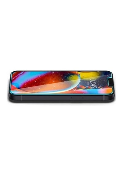 Spigen Apple iPhone Uyumlu 17e / 16e / 14 /13 Pro / 13 Cam Ekran Koruyucu Kolay Kurulum Glas.tr Ez Fit