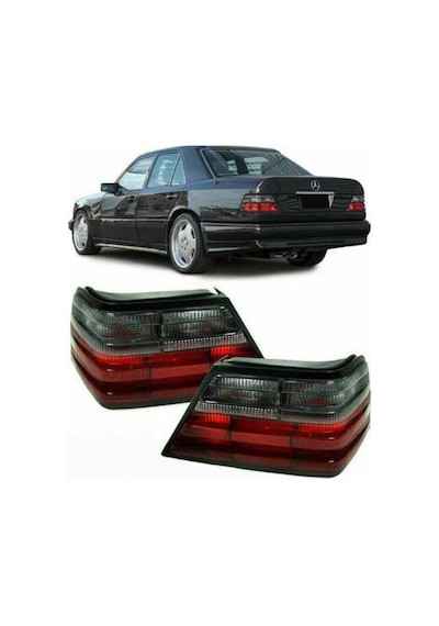 Mercedes W124 Füme Stop Lambasi Sag Sol Set A+ Kalite 503975142