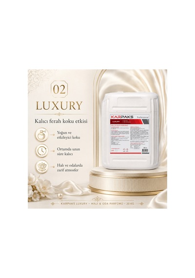 Luxury Halı Ve Oda Parfümü 20 L Profesyonel Büyük Boy Premium Ferah Koku