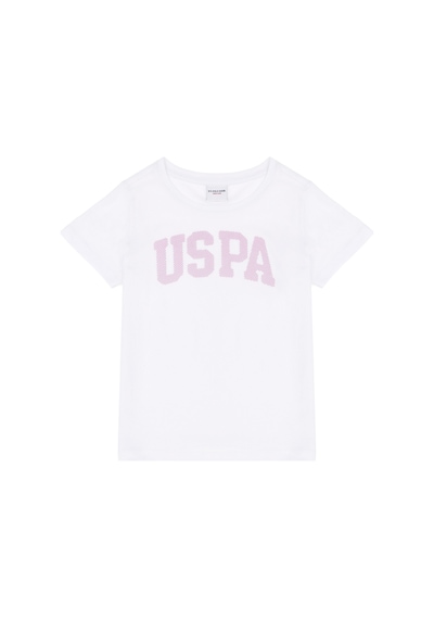 U.S. Polo Assn. Kız Çocuk Beyaz Bisiklet Yaka Basic Tişört 50283360-VR013 U.S. Polo Assn. Kız Çocuk Beyaz Bisiklet Yaka Basic Tişört 50283360-VR013