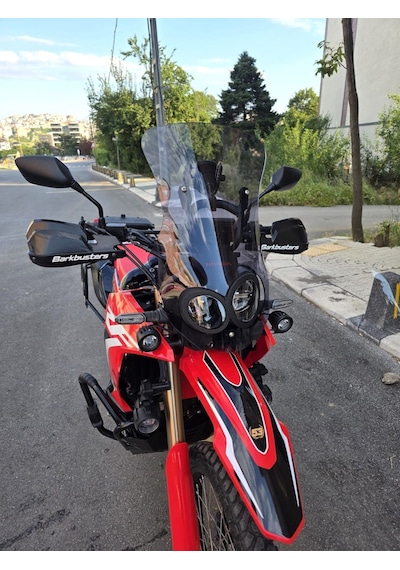 Motocam Honda Crf 300 Rally Ön Cam 2017-2026 Model 56cm Füme Renkli 4mm